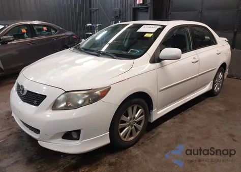 2010 Toyota Corolla S from USA, damaged, VIN 2T1BU4EE1AC458548